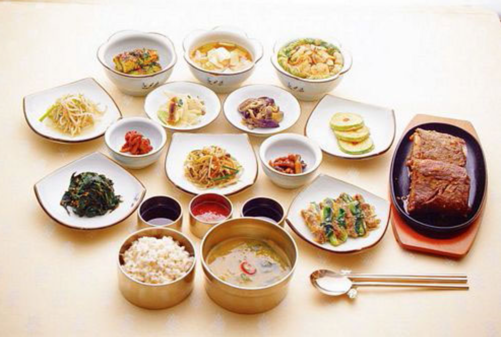 Korean Table Setting