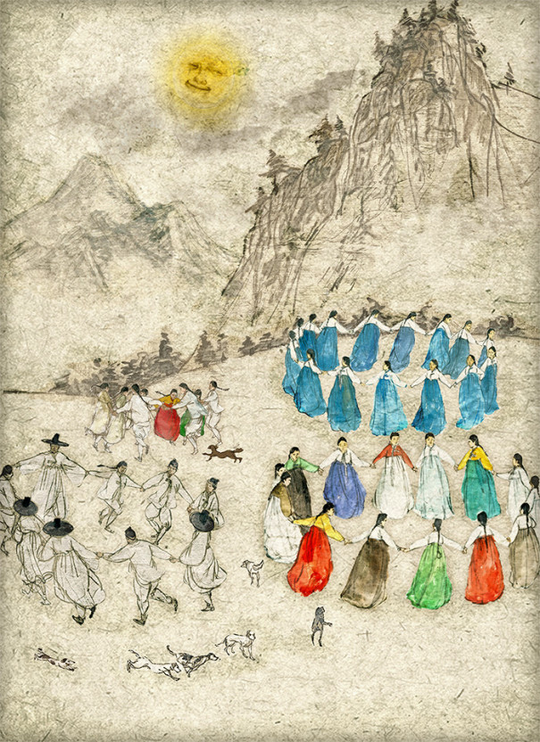 Folk dance-Ganggangsullae